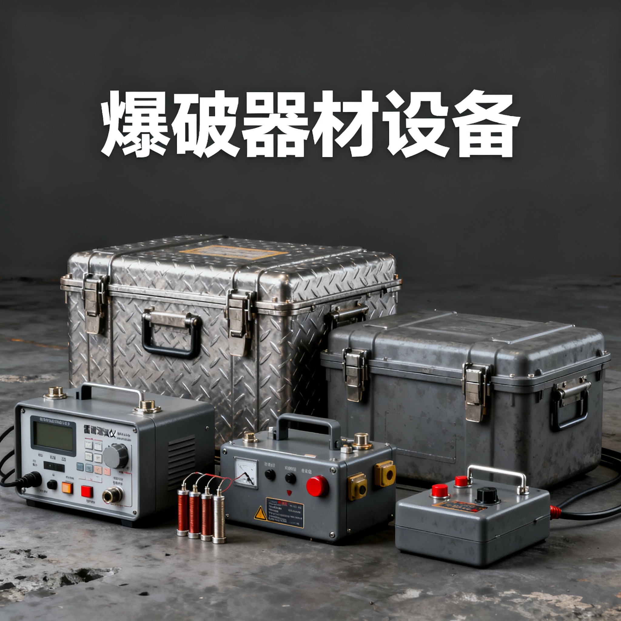 新政镇爆破工程师的“兵器库”:常用器材一册通